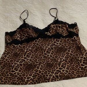 Soma XL Cheetah print camisole